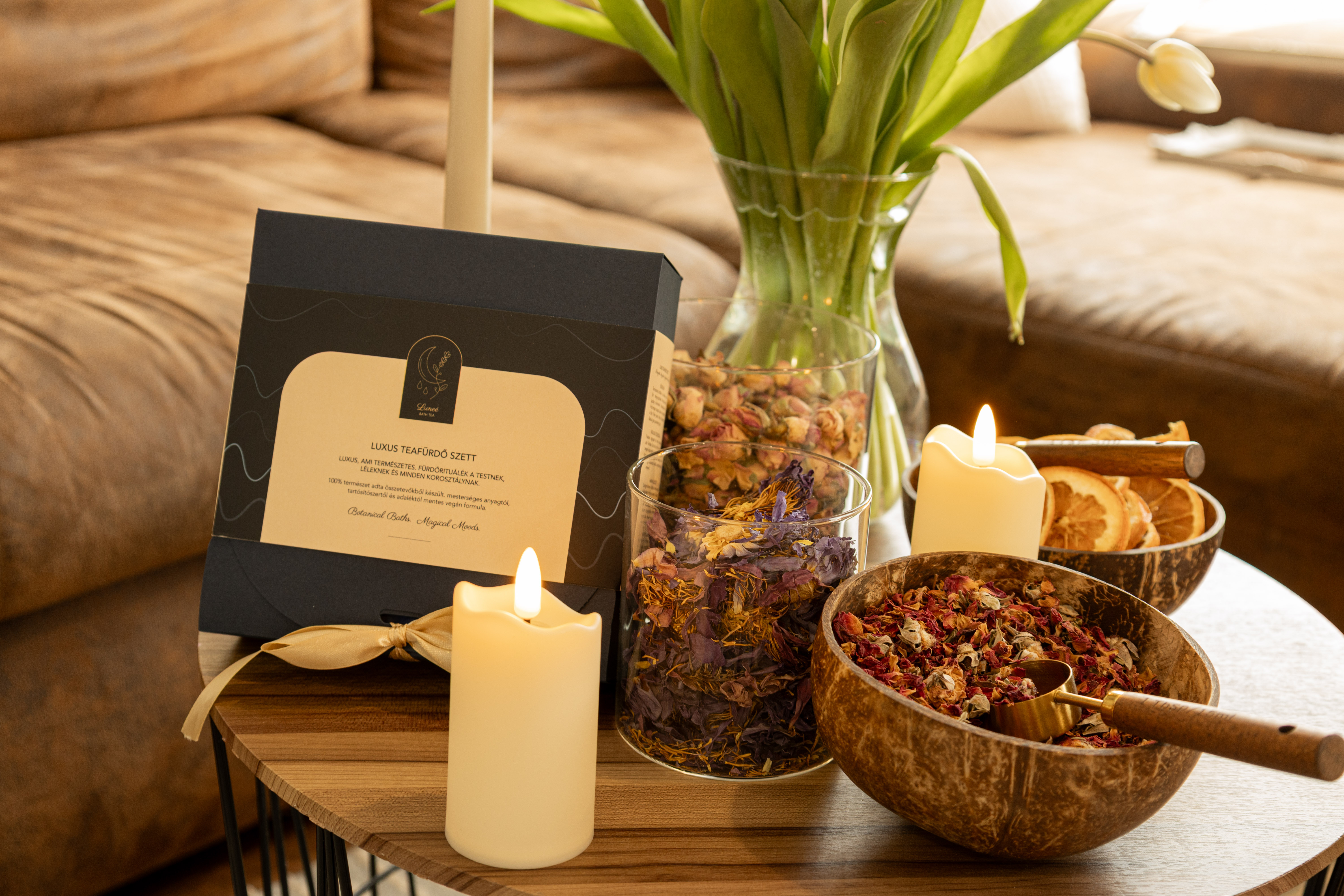 Miért különleges a Luneé Bath Tea? Mire jó a fürdőtea? – természetes relaxáció otthon